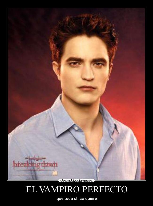 EL VAMPIRO PERFECTO -