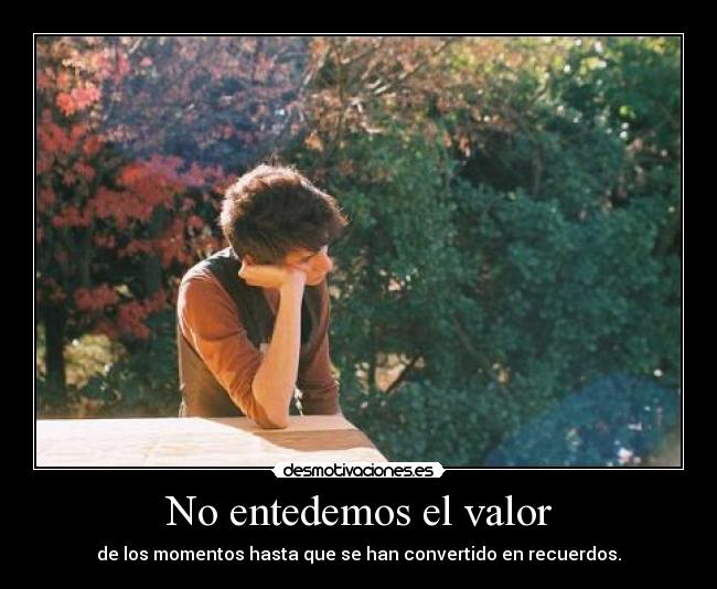 No entedemos el valor -