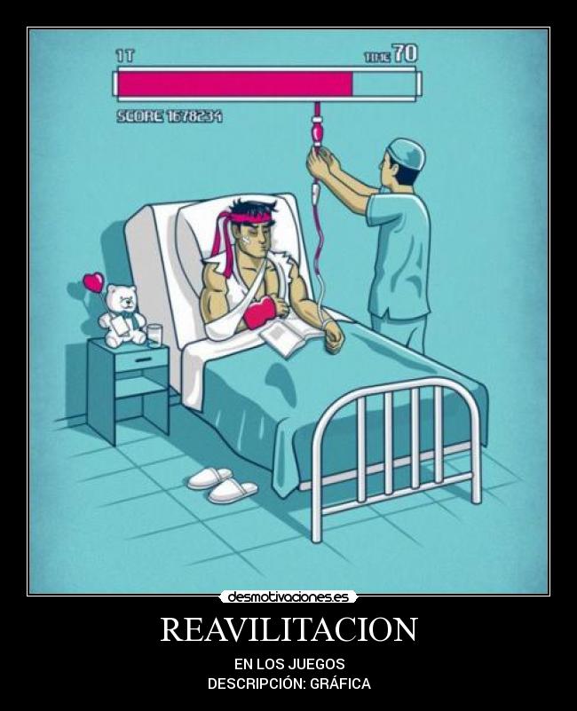 REAVILITACION - EN LOS JUEGOS
DESCRIPCIÓN: GRÁFICA