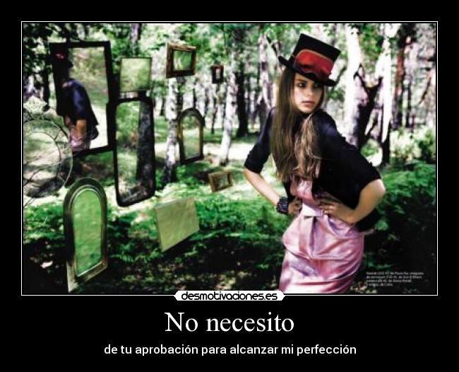 No necesito -