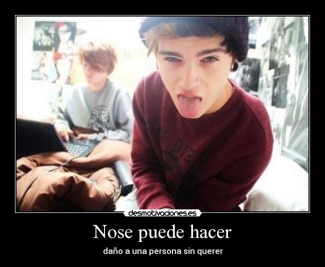 Nose puede hacer -