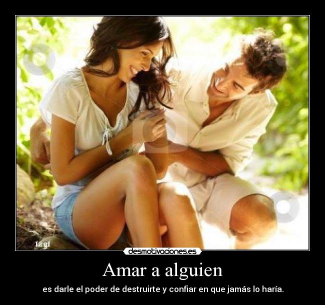 Amar a alguien -
