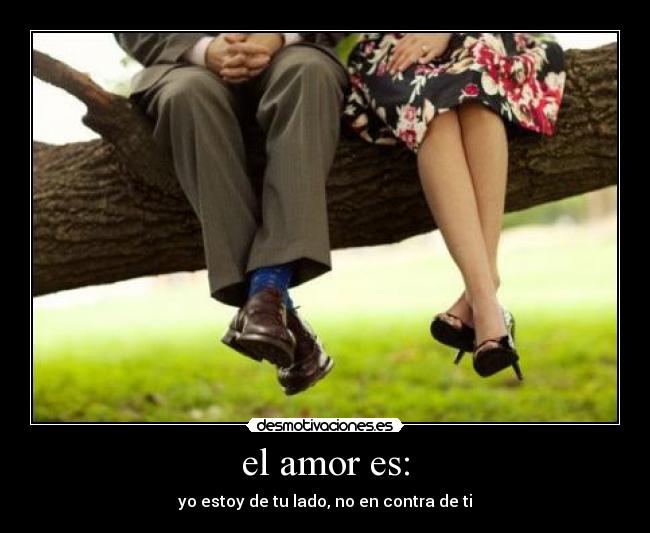el amor es: -