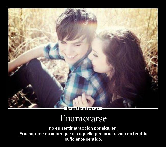 Enamorarse -