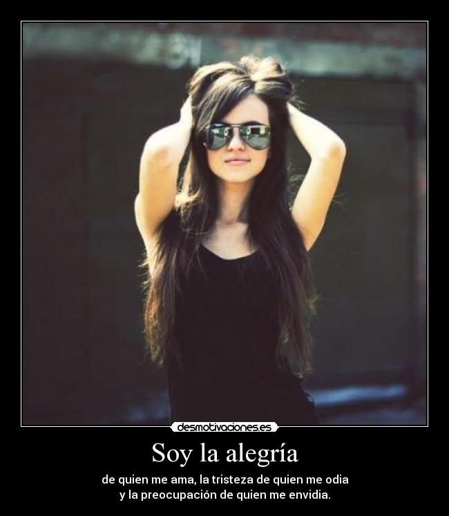 Soy la alegría -