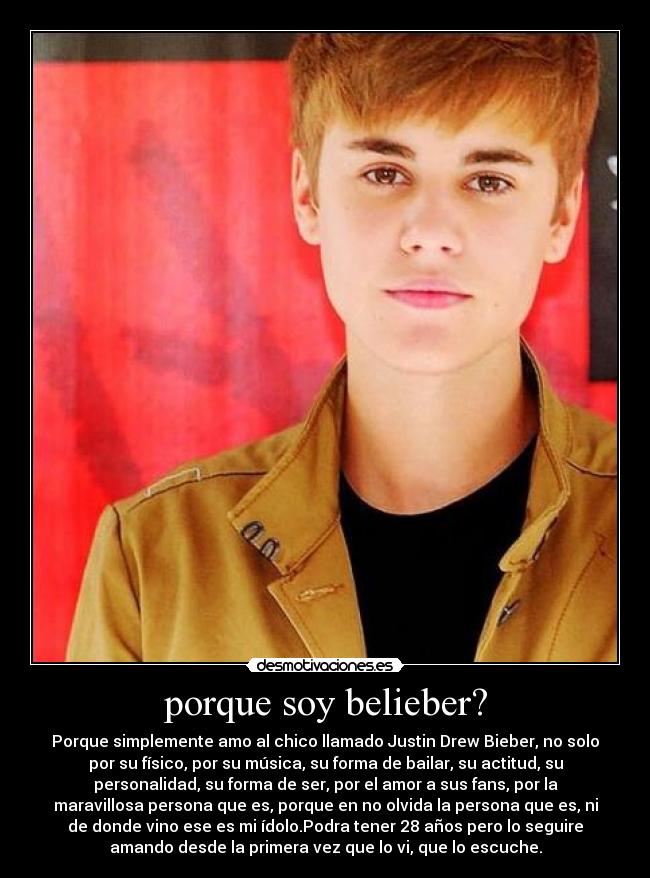 porque soy belieber? -