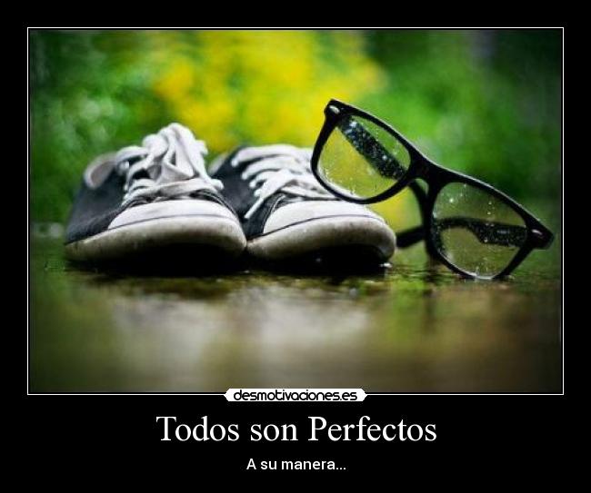 Todos son Perfectos - A su manera...