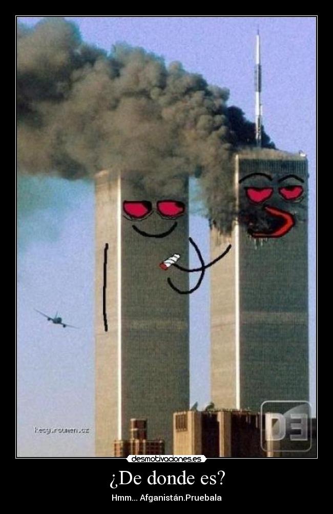 ¿De donde es? - Hmm... Afganistán.Pruebala