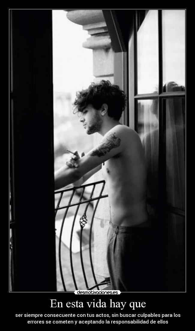 En esta vida hay que - 
