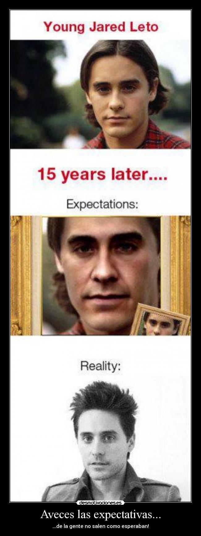 Aveces las expectativas... -