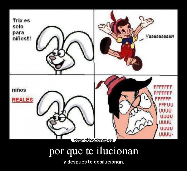 por que te ilucionan - 