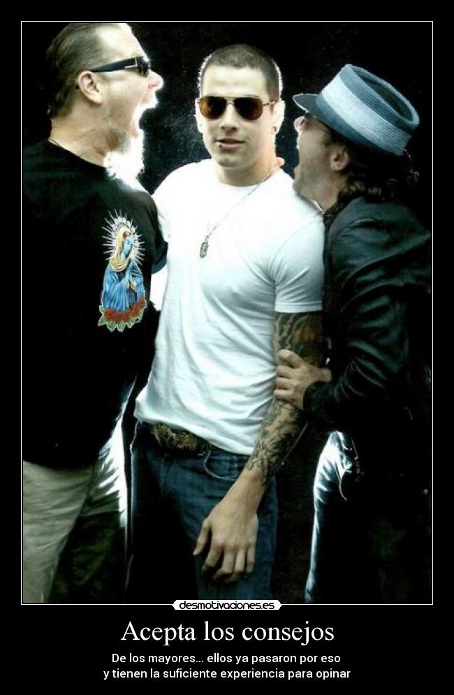 Acepta los consejos - 
