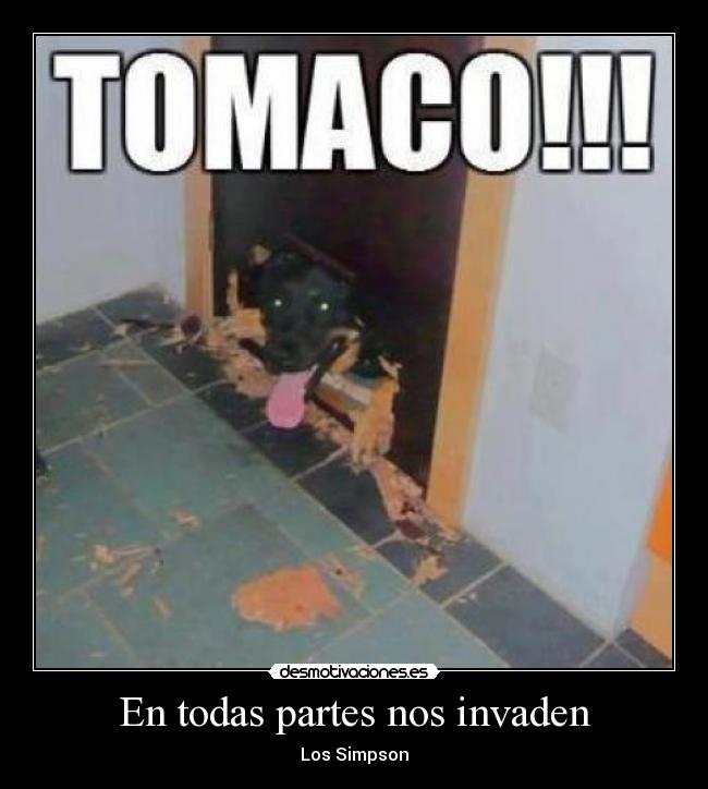 En todas partes nos invaden - Los Simpson