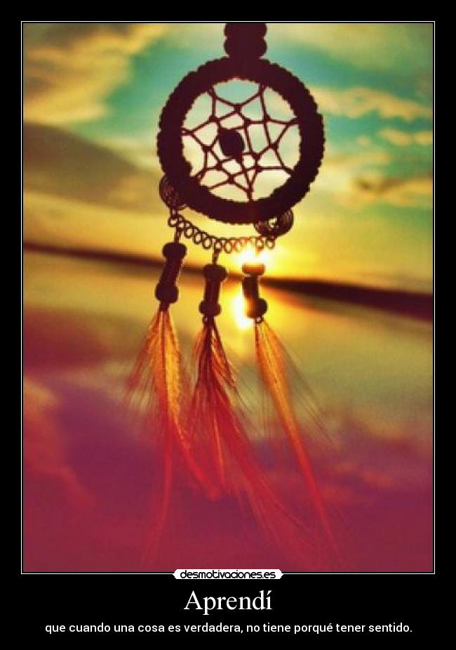 Aprendí -