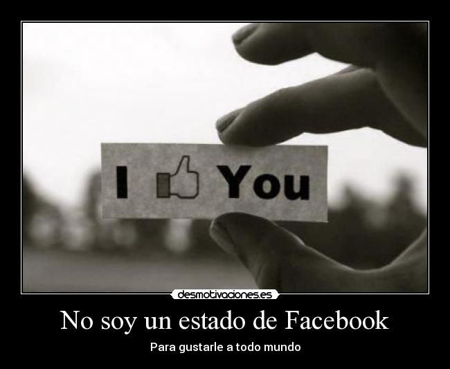 No soy un estado de Facebook - 