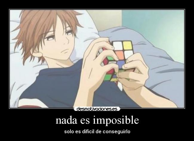 nada es imposible -
