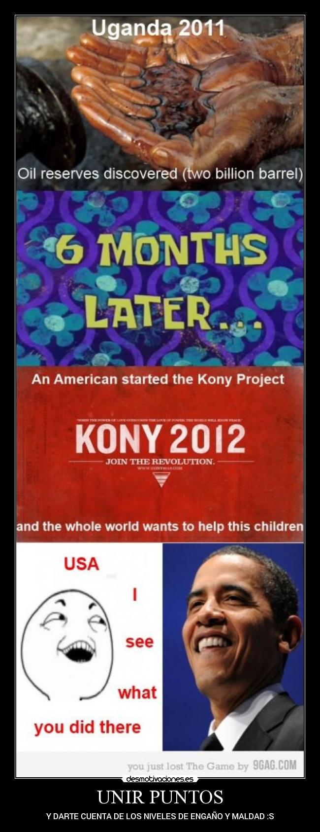 UNIR PUNTOS - Y DARTE CUENTA DE LOS NIVELES DE ENGAÑO Y MALDAD :S