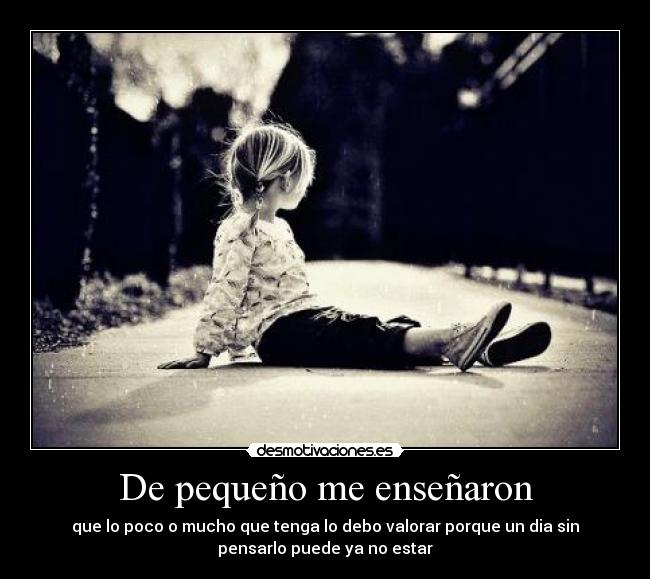 De pequeño me enseñaron - 