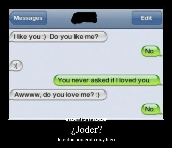 ¿Joder? - 