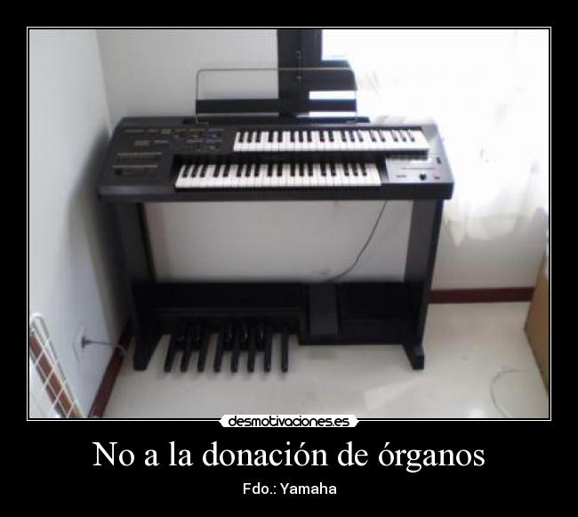 No a la donación de órganos - 