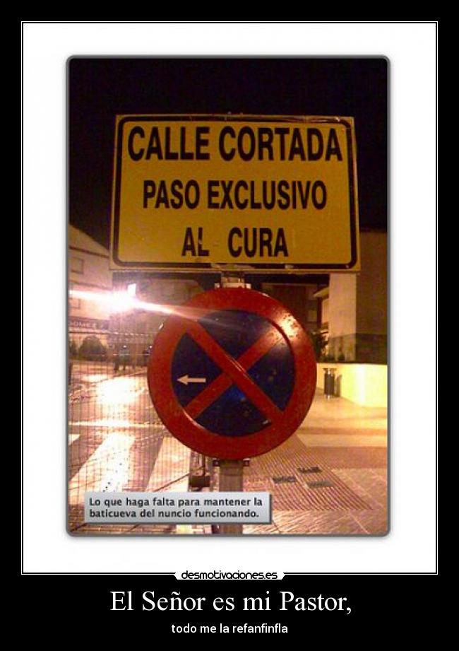 El Señor es mi Pastor, -