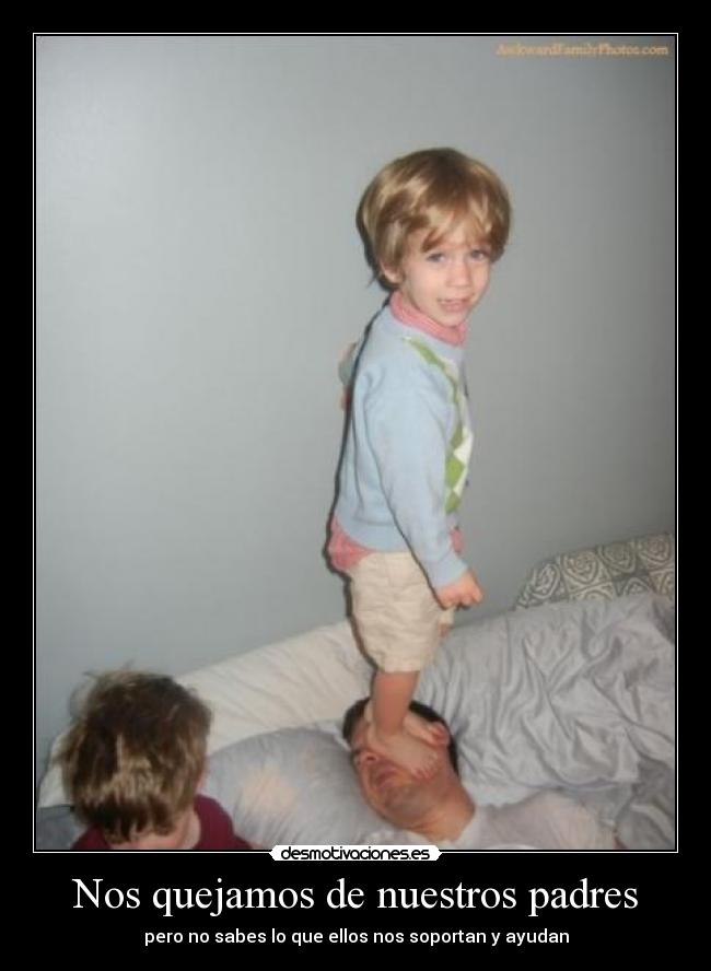 carteles padres tbp desmotivaciones