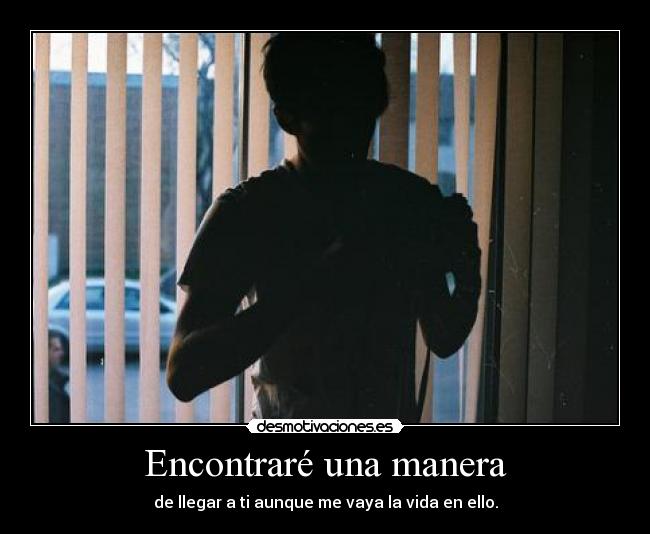 Encontraré una manera -
