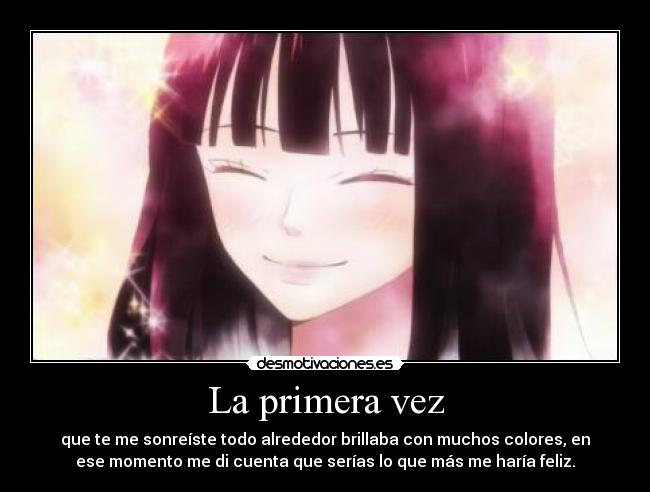 La primera vez -