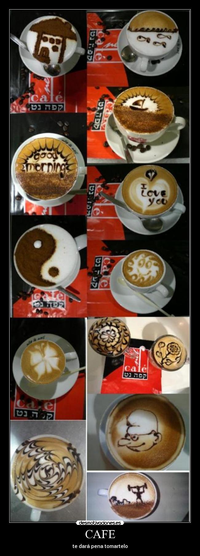 CAFE - te dará pena tomartelo