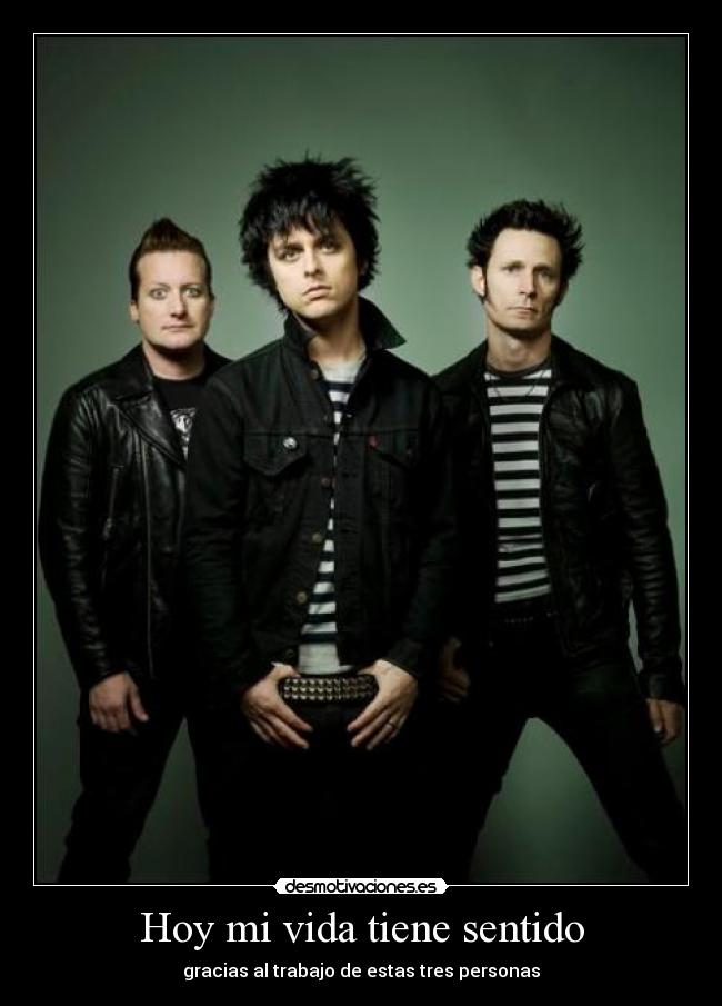 Hoy mi vida tiene sentido - gracias al trabajo de estas tres personas