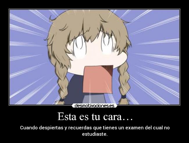 carteles fan service nichijou desmotivaciones