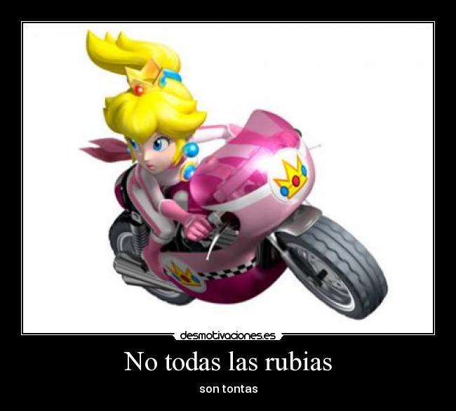 No todas las rubias - son tontas