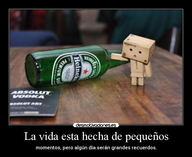 carteles vida vida cerveza heineken amor desmotivaciones