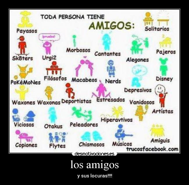 los amigos - y sus locuras!!!!