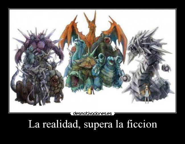 La realidad, supera la ficcion -