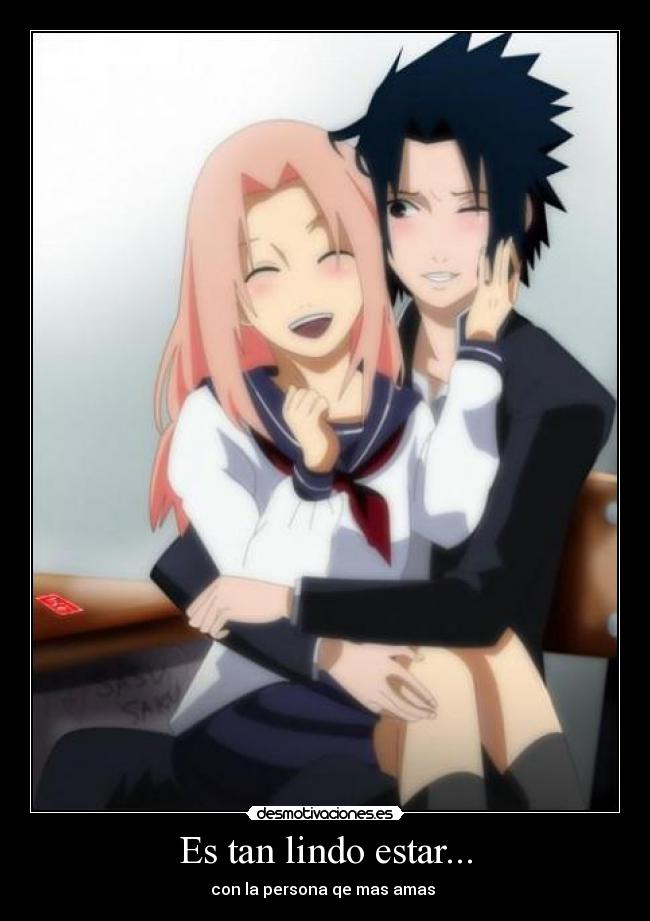 Es tan lindo estar... -