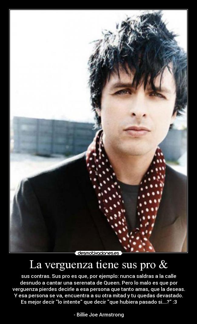 carteles billie joe armstrong desmotivaciones