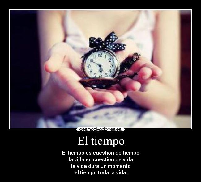El tiempo - 