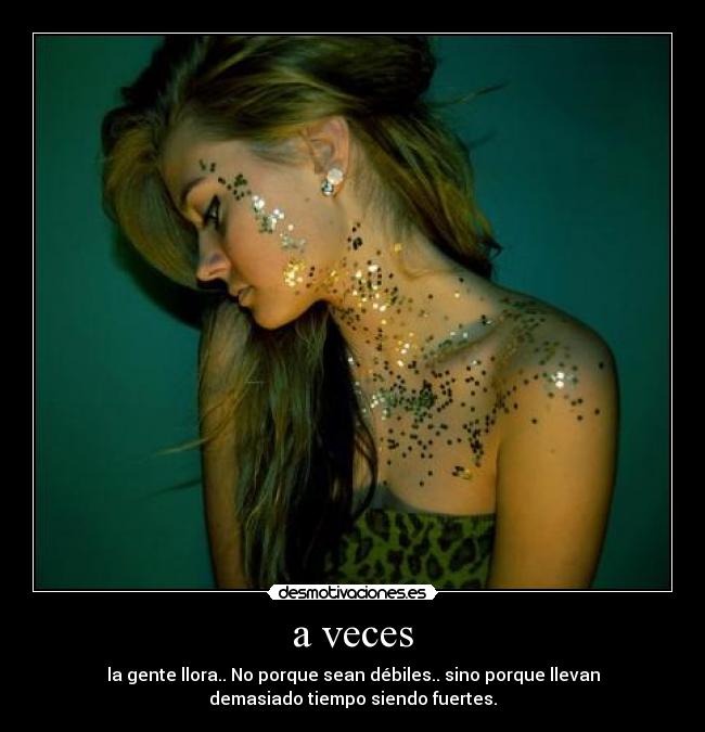 a veces - 