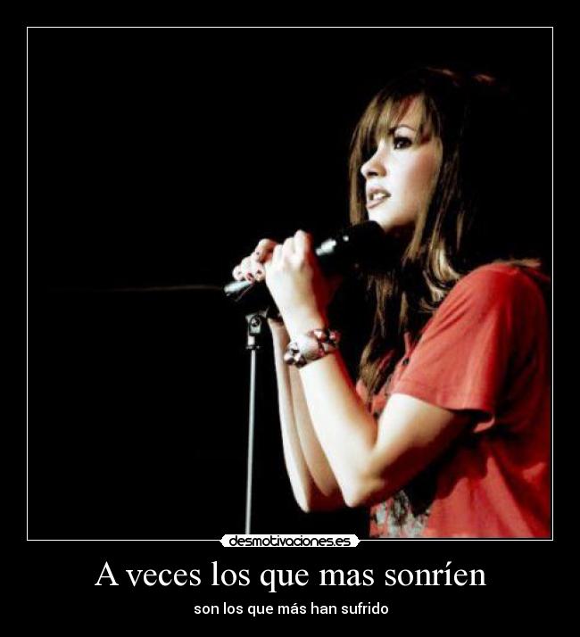 A veces los que mas sonríen - 
