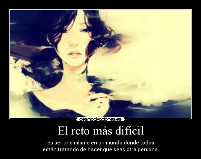 El reto más dificil -