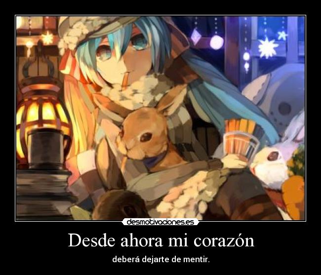 carteles corazon anime vocaloid miku hatsune perlithakawai desmotivaciones