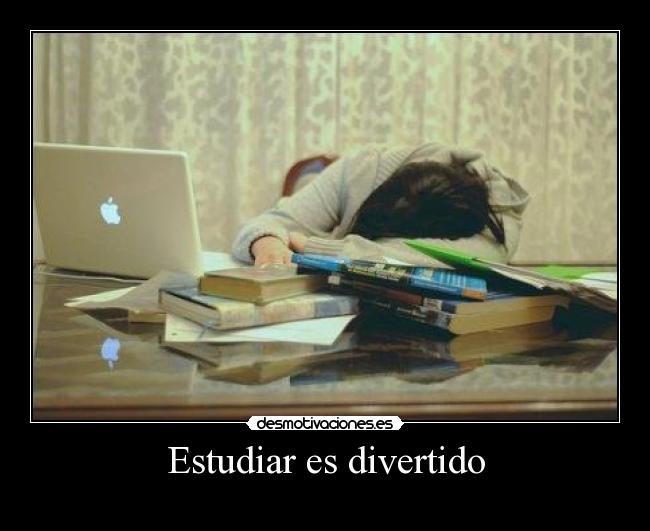 Estudiar es divertido - 