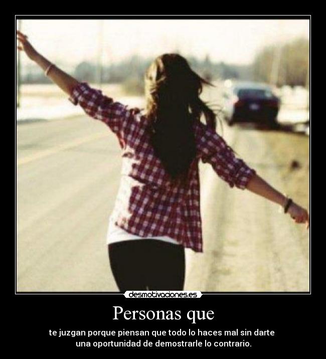 Personas que - 