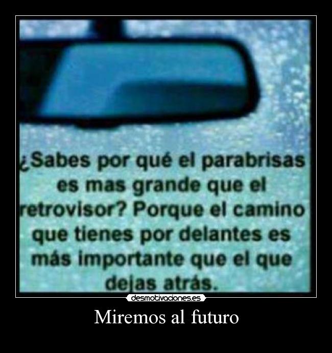 Miremos al futuro -