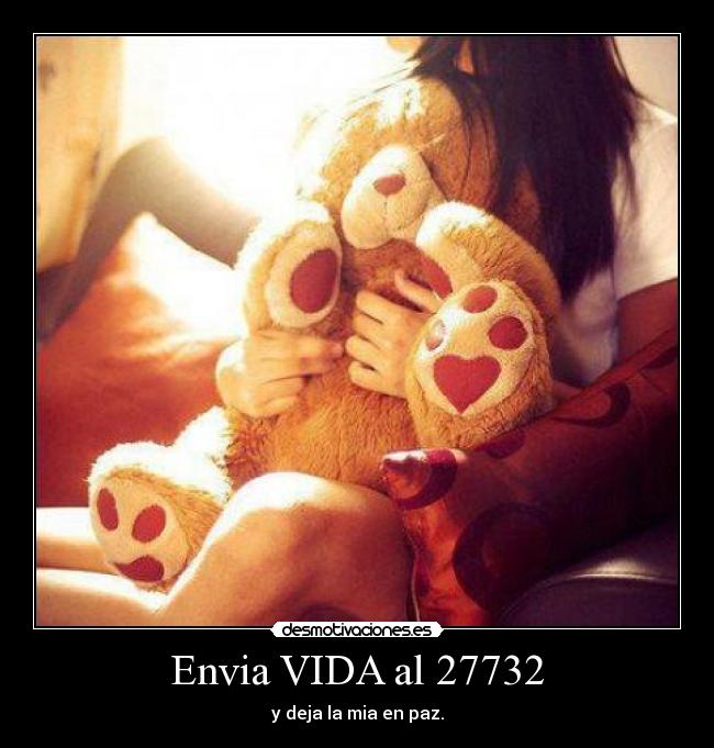 Envia VIDA al 27732 - 