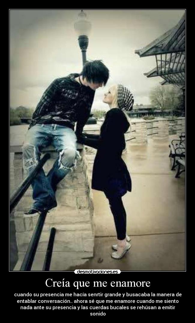 Creía que me enamore - 