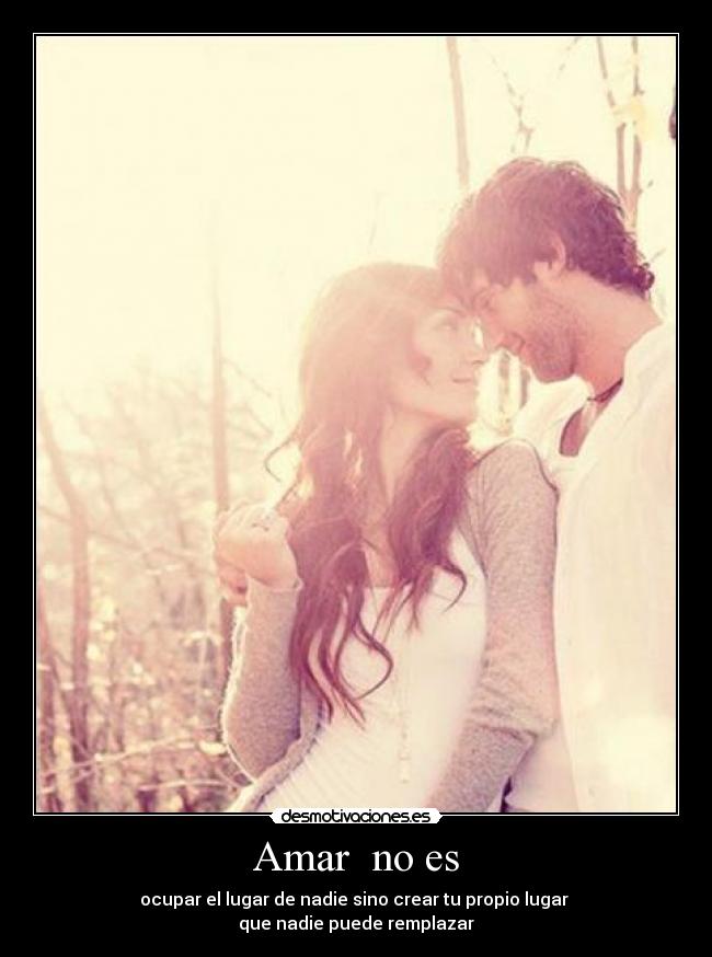 Amar  no es - 
