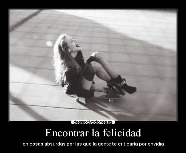 Encontrar la felicidad - 