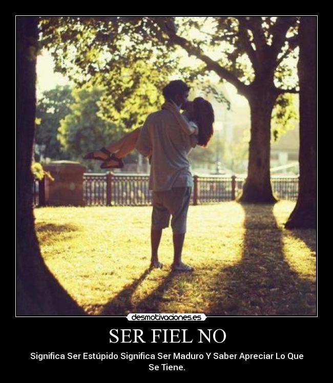 SER FIEL NO -
